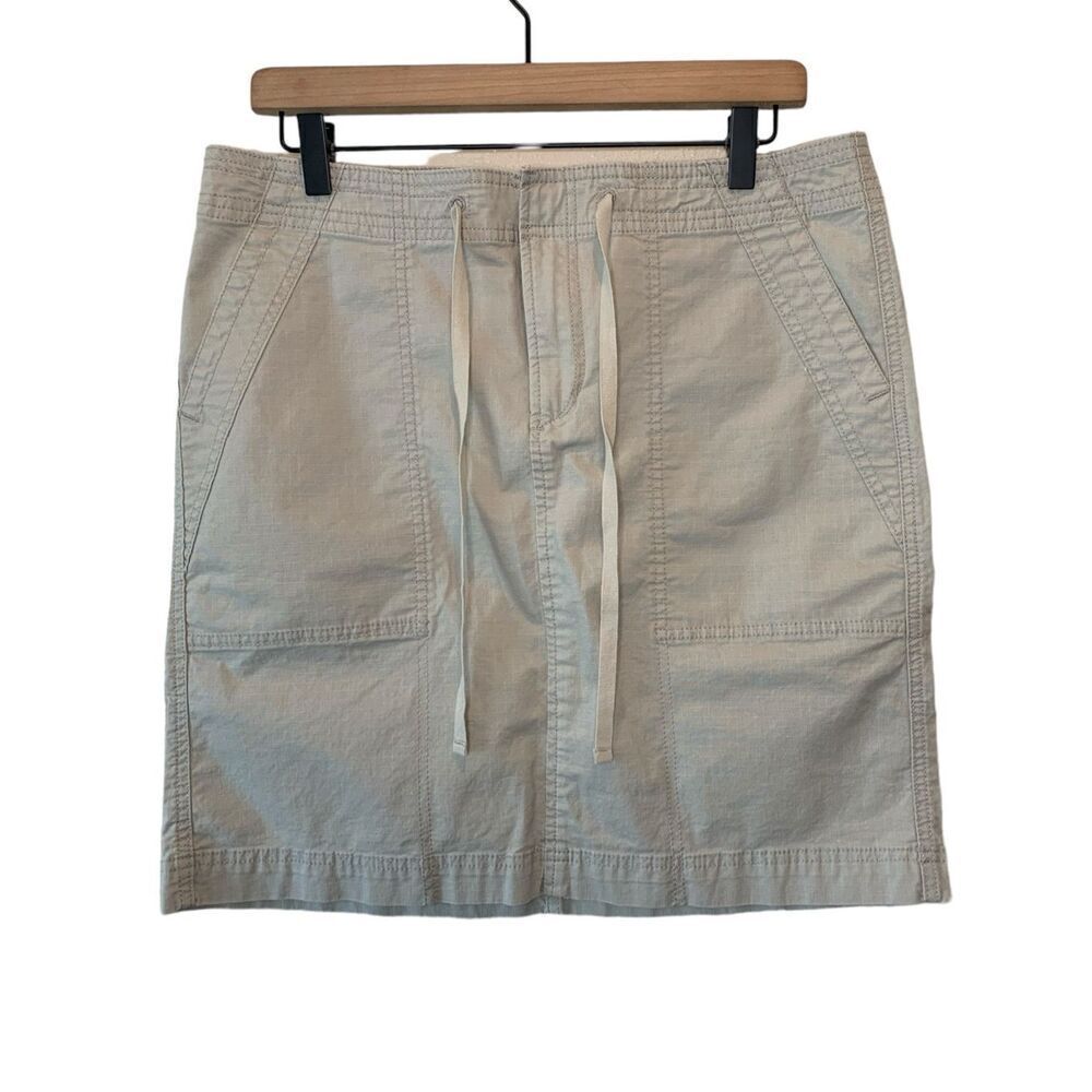Eddie Bauer Tan Skirt Size 8 Tall